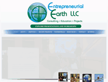 Tablet Screenshot of entrepreneurialearth.com